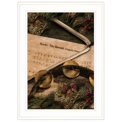 The Angels Sing 1 White Framed Print Wall Art HomeRoots