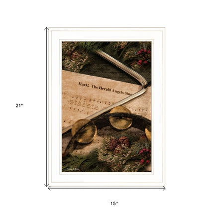 The Angels Sing 1 White Framed Print Wall Art HomeRoots