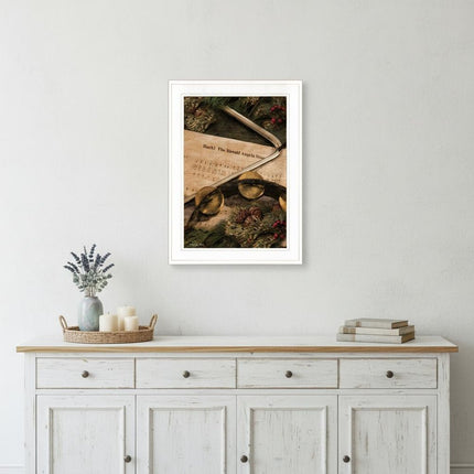 The Angels Sing 1 White Framed Print Wall Art HomeRoots