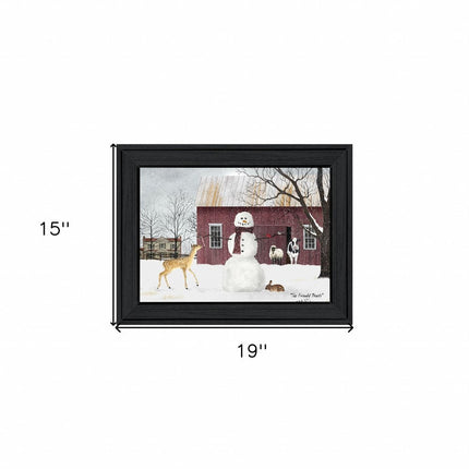 The Friendly Beasts 3 Black Framed Print Wall Art HomeRoots
