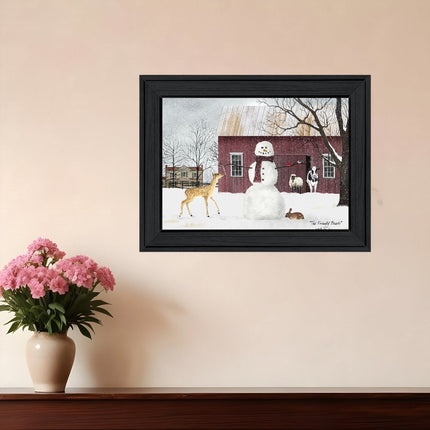 The Friendly Beasts 3 Black Framed Print Wall Art HomeRoots