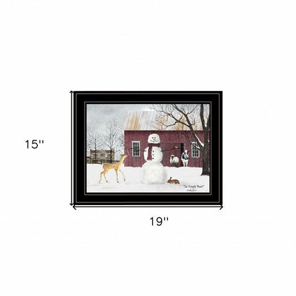 The Friendly Beasts 4 Black Framed Print Wall Art HomeRoots