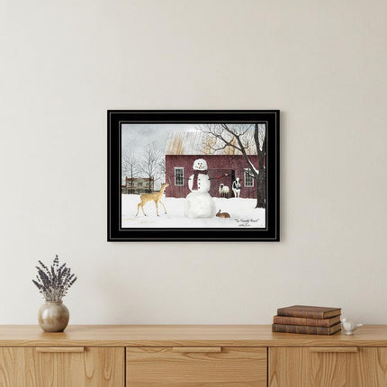 The Friendly Beasts 4 Black Framed Print Wall Art HomeRoots