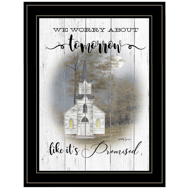 Tomorrow 2 Black Framed Print Wall Art HomeRoots