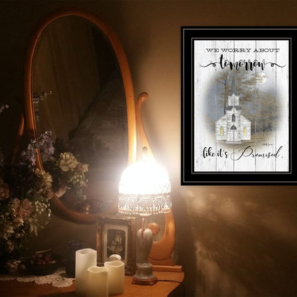 Tomorrow 2 Black Framed Print Wall Art HomeRoots