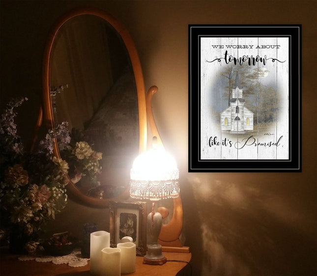 Tomorrow 2 Black Framed Print Wall Art HomeRoots