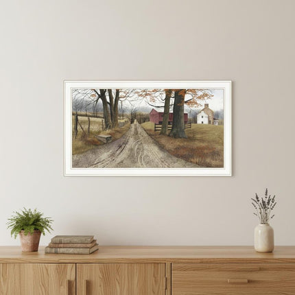 The Road Home 8 White Framed Print Wall Art HomeRoots