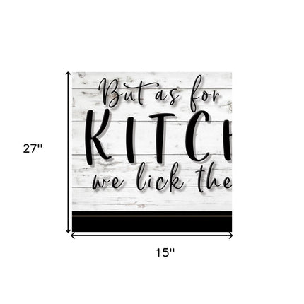 We lick the Spoon 2 Black Framed Print Kitchen Wall Art HomeRoots