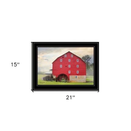 Willow Grove Mill 3 Black Framed Print Wall Art HomeRoots
