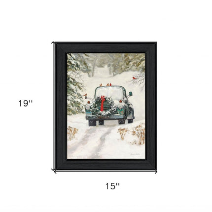 Winter Park 1 Black Framed Print Kitchen Wall Art