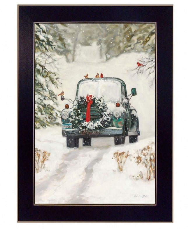 Winter Park 2 Black Framed Print Kitchen Wall Art HomeRoots