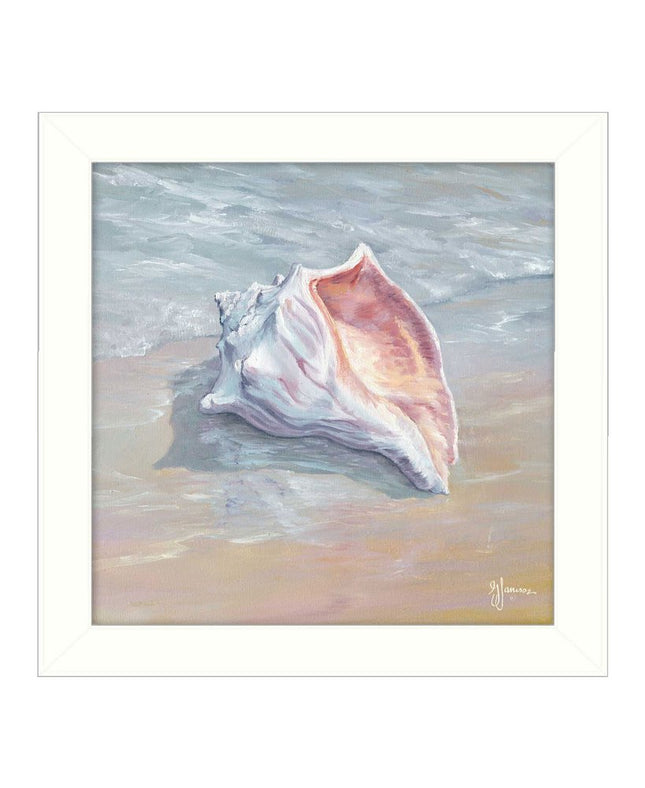 Whelk White Framed Print Wall Art HomeRoots