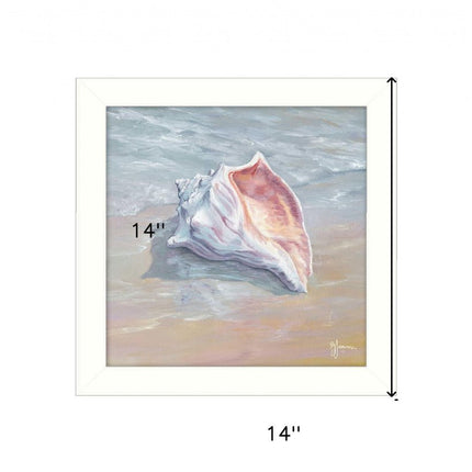 Whelk White Framed Print Wall Art HomeRoots