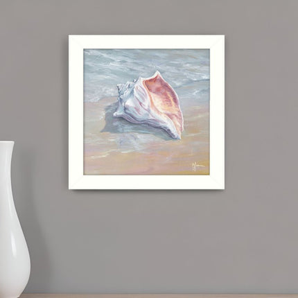 Whelk White Framed Print Wall Art HomeRoots