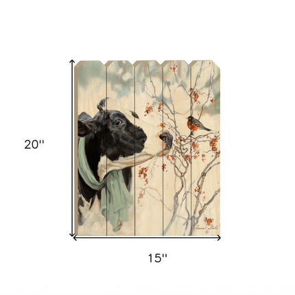 Winter Robin Unframed Print Wall Art HomeRoots