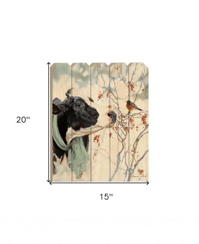 Winter Robin Unframed Print Wall Art HomeRoots