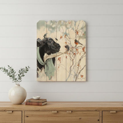 Winter Robin Unframed Print Wall Art HomeRoots