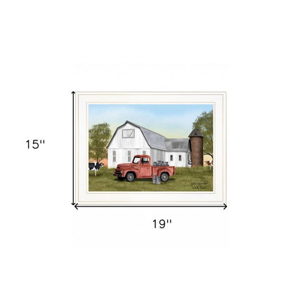 YAll Need Milk 2 White Framed Print Wall Art HomeRoots