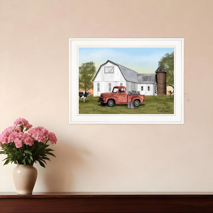 YAll Need Milk 2 White Framed Print Wall Art HomeRoots