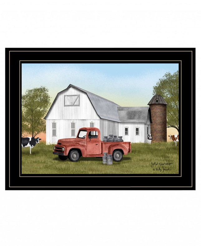YAll Need Milk 3 Black Framed Print Wall Art HomeRoots