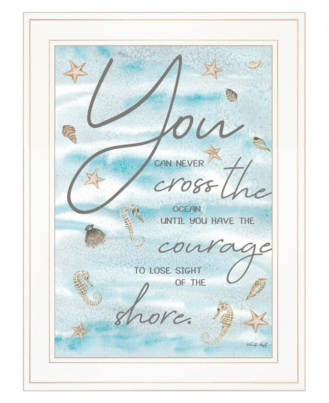 You Can Never 2 White Framed Print Wall Art HomeRoots