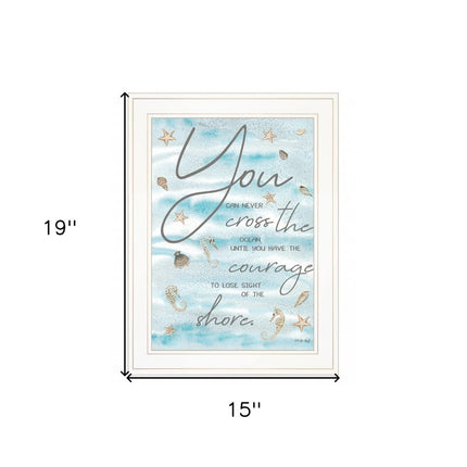 You Can Never 2 White Framed Print Wall Art HomeRoots