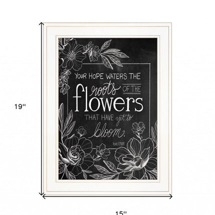 Yet to Bloom 3 White Framed Print Wall Art HomeRoots