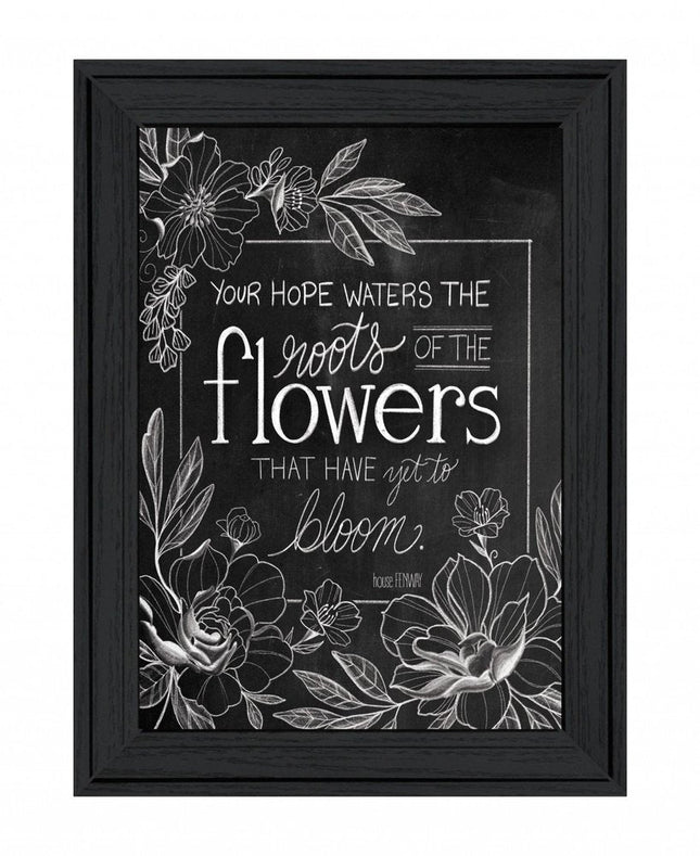 Yet to Bloom 4 Black Framed Print Wall Art HomeRoots