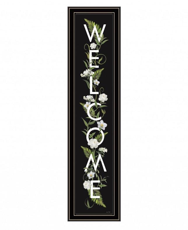 Welcome Sign I 3 Black Framed Print Wall Art HomeRoots