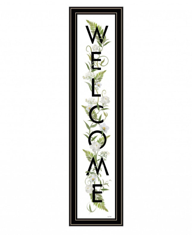 Welcome Sign II 3 Black Framed Print Wall Art HomeRoots