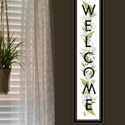 Welcome Sign II 3 Black Framed Print Wall Art HomeRoots