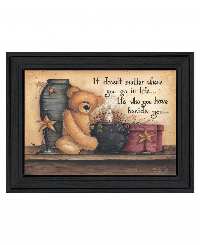 The Simple Truth 1 Black Framed Print Wall Art HomeRoots