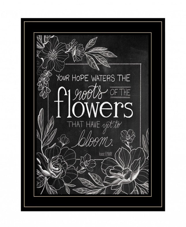 Yet to Bloom 1 Black Framed Print Wall Art HomeRoots