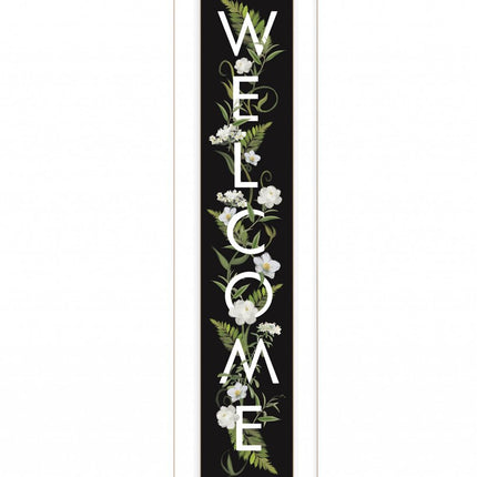Welcome Sign I 1 White Framed Print Wall Art HomeRoots