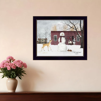 The Friendly Beasts 1 Black Framed Print Wall Art HomeRoots