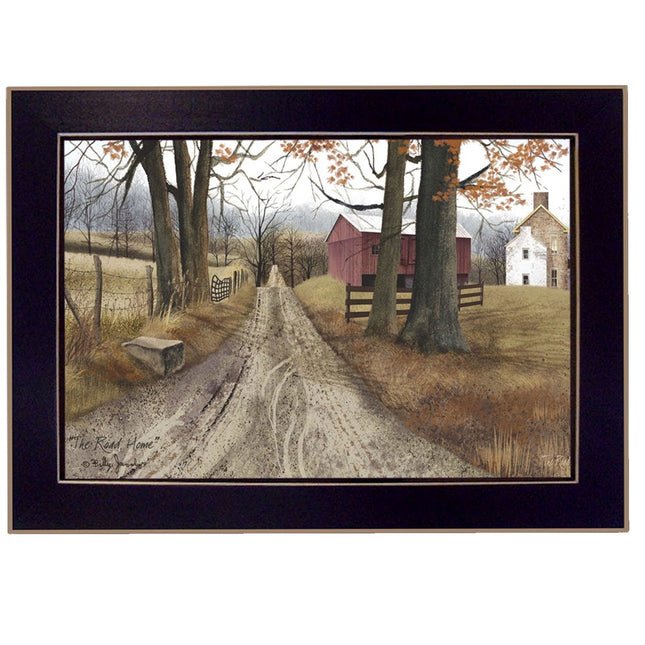 The Road Home Black Framed Print Wall Art HomeRoots