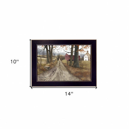 The Road Home Black Framed Print Wall Art HomeRoots