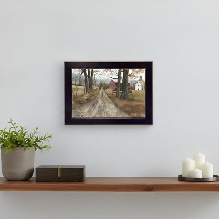 The Road Home Black Framed Print Wall Art HomeRoots
