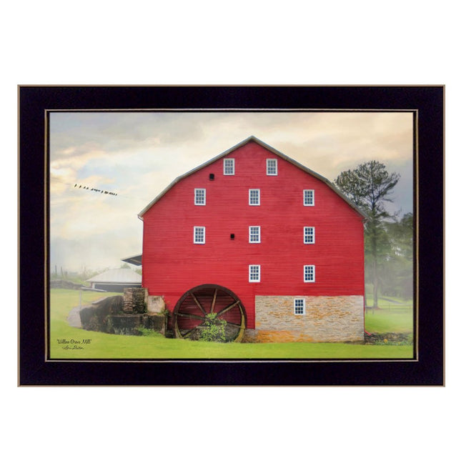 Willow Grove Mill 1 Black Framed Print Wall Art HomeRoots