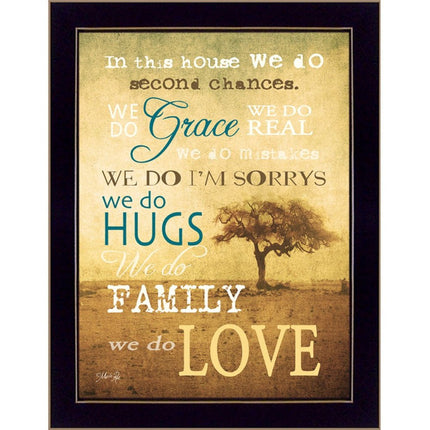 We Do 1 Black Framed Print Wall Art HomeRoots