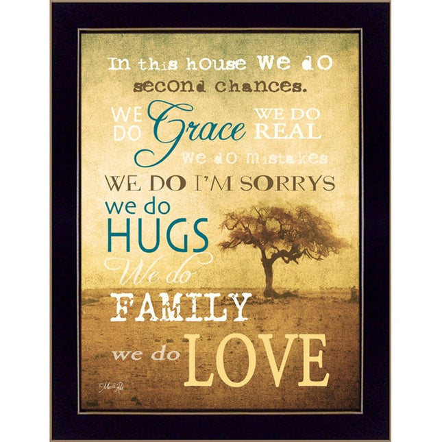 We Do 1 Black Framed Print Wall Art HomeRoots