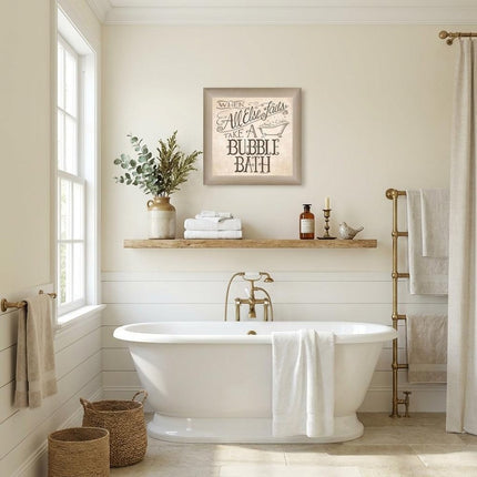 When All Else Fails 1 Brown Framed Print Bathroom Wall Art HomeRoots