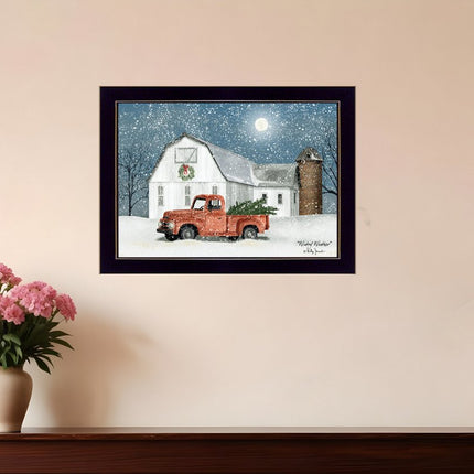 Wintry Weather 1 Black Framed Print Wall Art HomeRoots