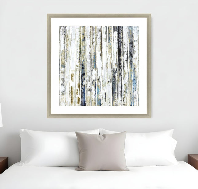 Visionaire 2 Framed Art Silver Picture Frame Print Wall Art HomeRoots
