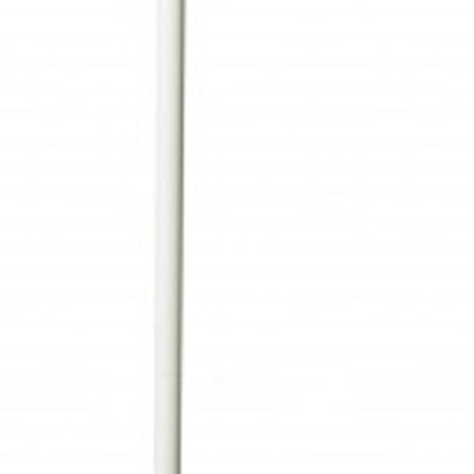 73" White LED Torchiere Floor Lamp With White HomeRoots