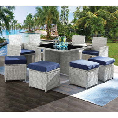 ACME 45075 Paitalyi 9 Piece Pack Bistro Set ACME Furniture