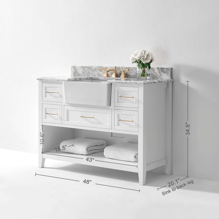 Hayley 48" Bath Vanity Set Ancerre Designs