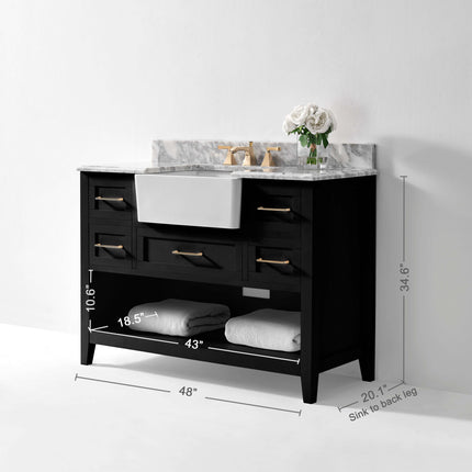 Hayley 48" Bath Vanity Set Ancerre Designs