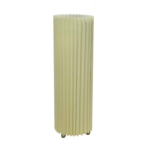 17" Off-White Metal Bedside Table Lamp With Off-White Shade HomeRoots