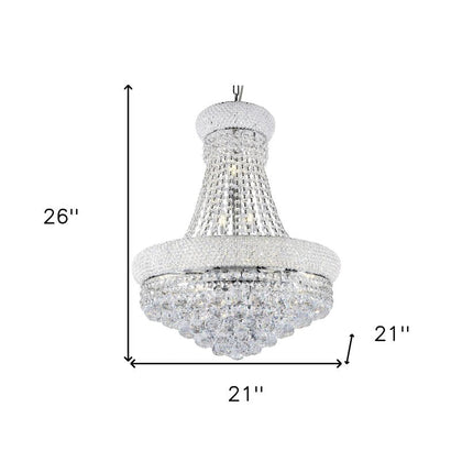 Lantern Empire Transparent Glass Led Ceiling Light With Clear Shades HomeRoots